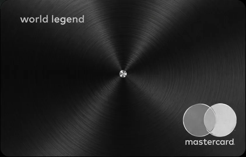 World Legend · Black Mastercard